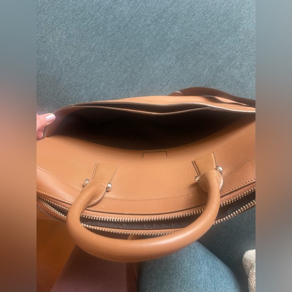 Cole Haan Tan Leather Briefcase - Picture 8 of 11